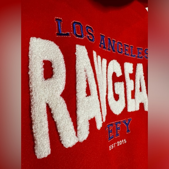 🔥NWT! Rawgear Unisex Embroidered Varsity Letterman Jacket - Picture 3 of 15